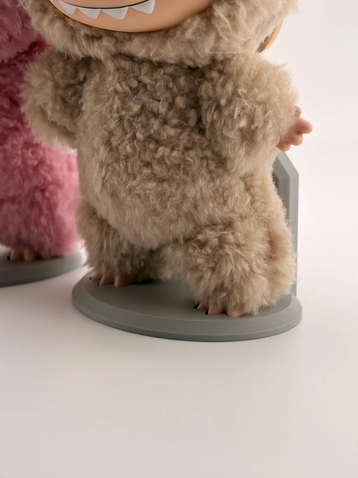 Labubu Doll Stand - 3D Printed PLA Plastic Display