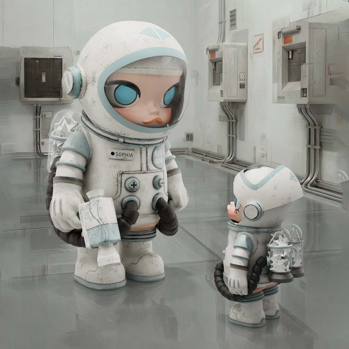 MEGA SPACE MOLLY 400% Ashley Wood