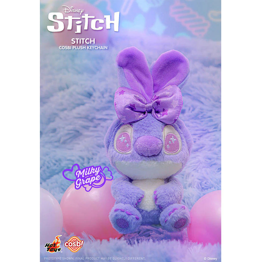 Disney Stich Cosbi Plush Keychain Collection Blind Box By Hot Toys
