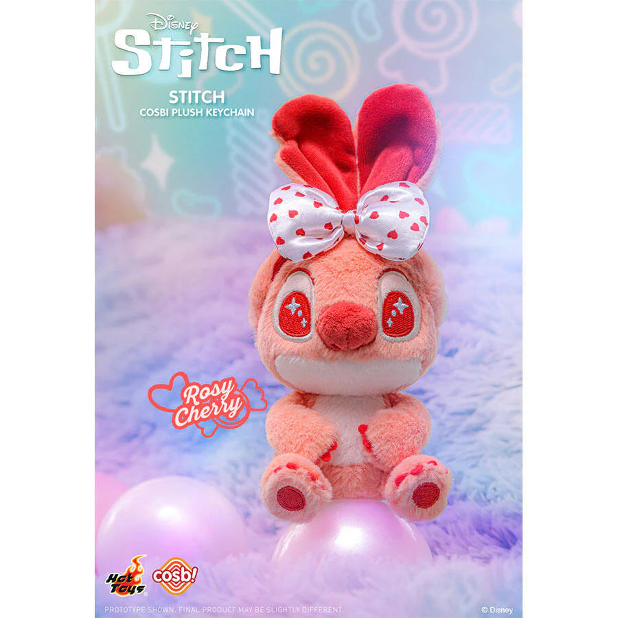 Disney Stich Cosbi Plush Keychain Collection Blind Box By Hot Toys