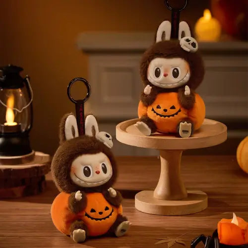 LABUBU Sitting Pumpkin Halloween Pendant