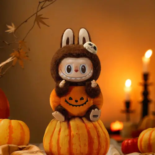 LABUBU Sitting Pumpkin Halloween Pendant