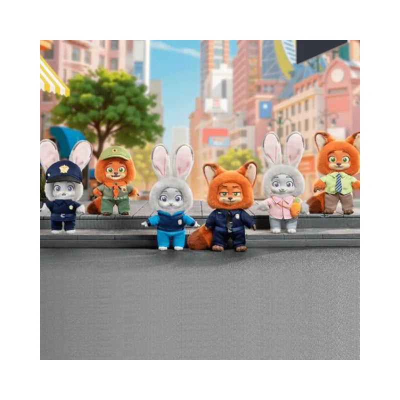 Disney Zootopia Nick & Judy’S Growth Journey Plush Blind Box By Top Toy