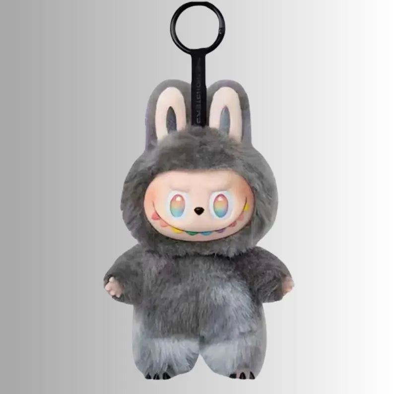 Pastel Bunny Monster Plush Labubu Keychain Kawaii Charm